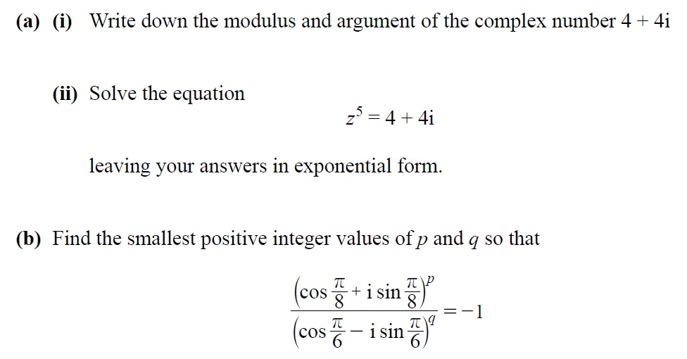 4. 4 practice complex numbers answers