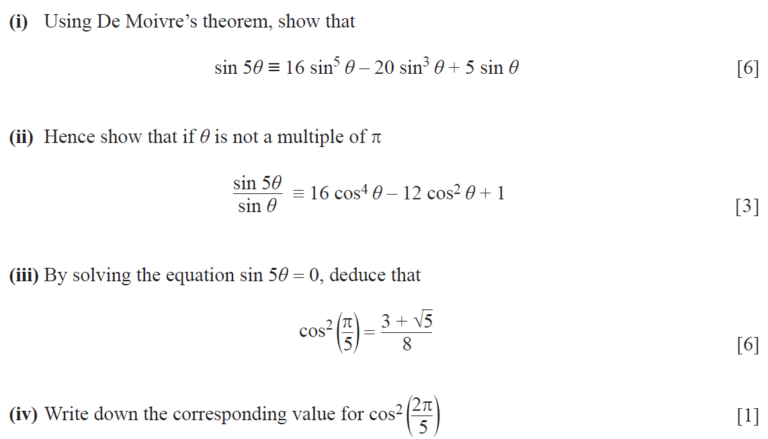 Practice Questions – Complex Numbers – IBDP Math HL/SL